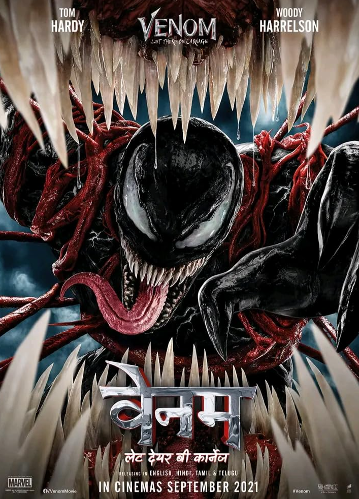 Venom: Let There Be Carnage (2021) Full Movie in Hindi